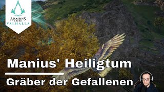 Assassins Creed Valhalla  Manius Heiligtum  Gräber der Gefallenen [upl. by Ennayhs]