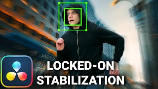 LOCKEDON STABILIZATION EFFECT  Davinci Resolve Tutorial [upl. by Kcinimod]