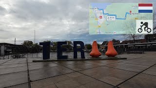 Autumn cycling tour Terneuzen to Vogelwaarde in Zeeland Flanders Netherlands [upl. by Fishbein]