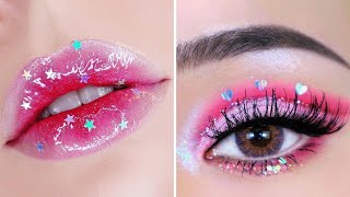 087 50 MAKEUP HACKS COMPILATION 🥰 Amazing Lipstick amp Eye Guide 🥰 Makeup Art Inspiration [upl. by Ahsiel]