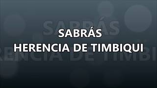 Qué Será Herencia de Timbiquí Ft Rubén Blades  Vídeo Letra [upl. by Fadil]