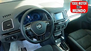 Interior Volkswagen Sharan Sport 2021 ✅ VW Sharan por dentro [upl. by Nosinned613]