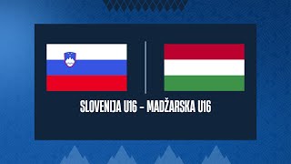 Slovenija U16  Madžarska U16  Mednarodna prijateljska tekma  Stream [upl. by Arleen]