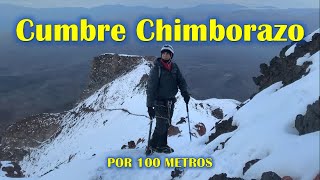 Volcán Chimborazo ahora tiene grandes grietas  Subiendo a la cumbre  Summit  Ecuador 4k [upl. by Past647]