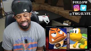 Goomba VS Koopa DEATH BATTLE  REACTION [upl. by Ahsieker]