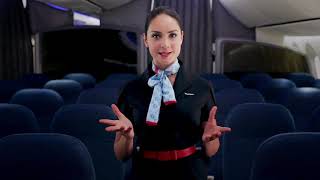 Aeromexico  Safety Video Boeing 76730 [upl. by Kamin]