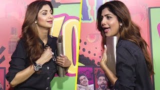 OMG Shilpa Shetty OPENS Her SHIRTs BUTTON In Public [upl. by Arinaj]