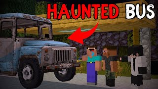 Ye Bus Kahan Jaati Hai😨 Minecraft Haunted Bus [upl. by Airuam]