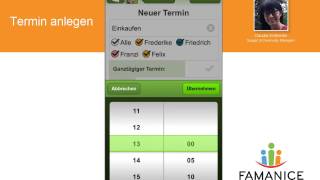 So funktioniert der Familienkalender in der FAMANICEApp [upl. by Britt243]