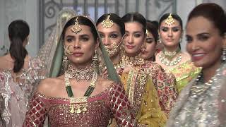 Pantene Hum Bridal Couture Week 2022  DAY 2 Mina Kashif Bridal Dresses PHBCW21 MinaKashif bcw [upl. by Aticilef]