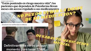 MI EXPERIENCIA CON LA MEDICACION DE TDAH  2023 [upl. by Atikam353]