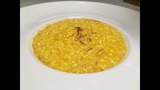 Risotto de Azafrán  Chef Stefano Barbato [upl. by Leuneb]