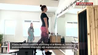 eBihoreanulro În Oradea există un aparat special pentru antrenamentul de pilates [upl. by Oiratno]