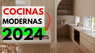 ✅ COCINAS MODERNAS 2024 TENDENCIAS [upl. by Kirit464]