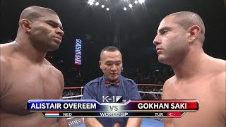 FULL FIGHT Alistair Overeem vs Gokhan Saki [upl. by Ashling]