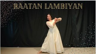 Raatan lambiyan shershah dance  Aditi Zanwar semiclassical  choreography [upl. by Audy574]