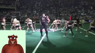 Arizona Rattlers Football Dancing Player [upl. by Nevs]