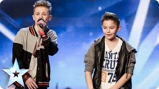 Bars amp Melody  Simon Cowells Golden Buzzer act  Britains Got Talent 2014 [upl. by Shelly]