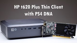 HP t620 Plus Thin Client Review for Games and HTPC [upl. by Selina628]