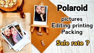 All about Polaroid pictures editing printing packing  Detailed video about polaroid frame [upl. by Llemart]