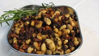 Spiced Nuts  Lynns Recipes [upl. by Einavoj]