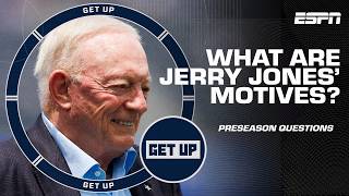 The Cowboys are UNDERACHIEVERS  Kimberley Martin questions Jerry Jones motives 😬  Get Up [upl. by Dinsdale]