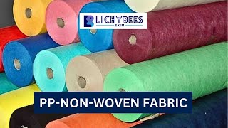 PP NON WOVEN FABRIC  PP Spunbond Nonwoven Fabric Manufacturer  Made in India  Lichybees Exim [upl. by Patrica485]