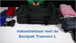 Vakantieklaar met de Eastpak Tranverz L [upl. by Nutsud]