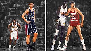 Top 10 Tallest Players In NBA History [upl. by Alenoel]