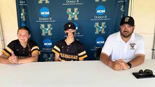 Framingham State Press Conference Following Game 1 of Bangor Maine NCAA Regional [upl. by Stutman]