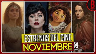 ESTRENOS del CINE NOVIEMBRE 2021  Películas que se Estrenan en Noviembre 2021 [upl. by Tessi]