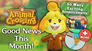 Good News For Animal Crossing Announced This Month [upl. by Syah128]