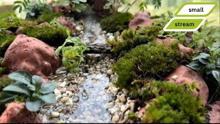 Small stream from recycled materials [upl. by Anitnegra364]