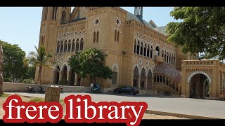 library in karachi  frere library frere hall  study skills  the importance of librarys [upl. by Onit503]