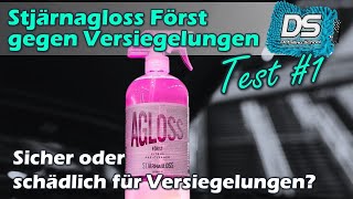 Stjärnagloss Först gegen Versiegelungen Vorreiniger vs Wachs Sprühwachs Keramik  Test 1 [upl. by Jemimah27]