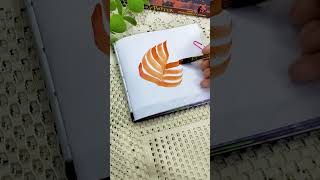 How to Draw a Pumpkin 🍁🌳  Tutorial for Watercolor Sketching Beginners [upl. by Ahsilrac832]