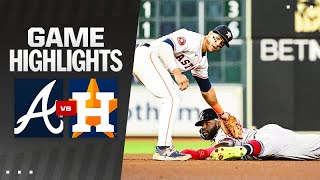 Braves vs Astros Game Highlights 41624  MLB Highlights [upl. by Jangro]