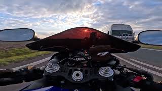 RAW 4K POV  YAMAHA R1 2014 BIGBANG  TWO IDIOTS [upl. by Llewellyn21]