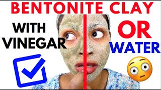 BENTONITE CLAY MASK FOR FACE [upl. by Erreip]