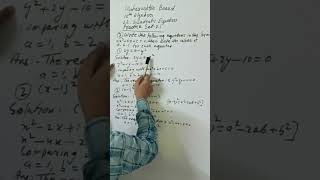 L2 Quadratic equations practice set 12 Q3 quadraticequation mathematics geometry explanation [upl. by Onairelav661]