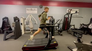 SB Fitness CT550 Curved Treadmill Demo [upl. by Allix]