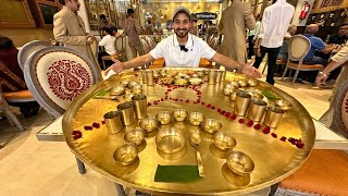 28KG Biggest Maharaja Thali  Unlimited Maharaja Bhog Thali in Pune  Pune Food Tour [upl. by Hteb]