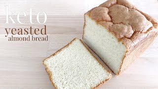 Keto Yeasted Almond Bread [upl. by Maurise]