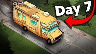 I Survived 7 Days in an RV in Project Zomboid [upl. by Rabka885]