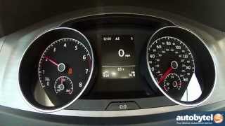 2015 Volkswagen Golf 060 MPH Test Video  18 Liter TSI [upl. by Valentine]