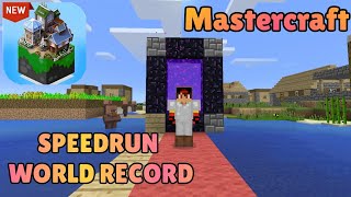 MASTERCRAFT WORLD SPEEDRUN RECORD 100 REAL [upl. by Eilrebmik]