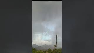 Microburst storm forms over Scottsdale Arizona [upl. by Xineohp]