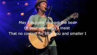 Jason Mraz Bella Luna w Lyrics Acoustic [upl. by Corbet]