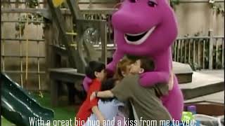 I love You  Barney amp Friends Lyrics [upl. by Emogene]