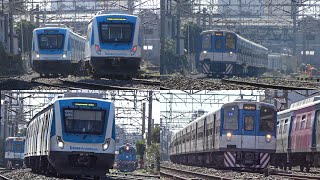 Trenes Argentinos Tren Roca  Compilado de Trenes Eléctricos CSR y Toshiba  Julio  Agosto 2022 [upl. by Gabriela817]